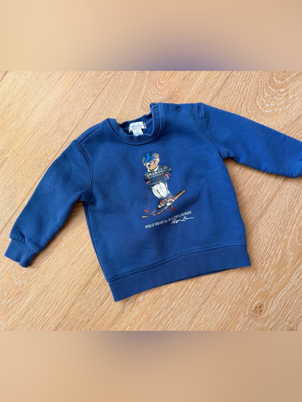 Ralph Lauren Ski Bear Sweatshirt 12M